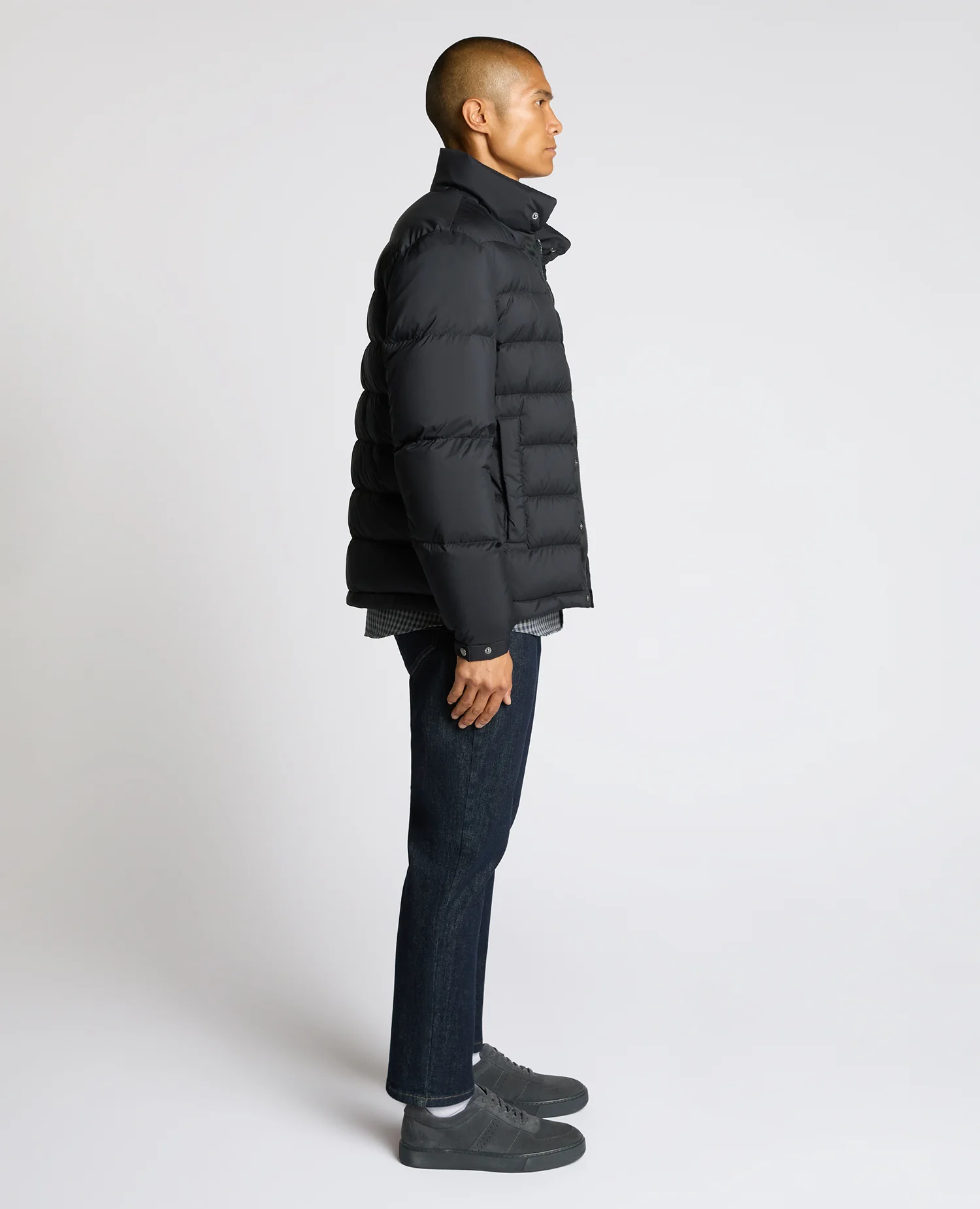 Regular Fit Quilted Jacket - Image 4