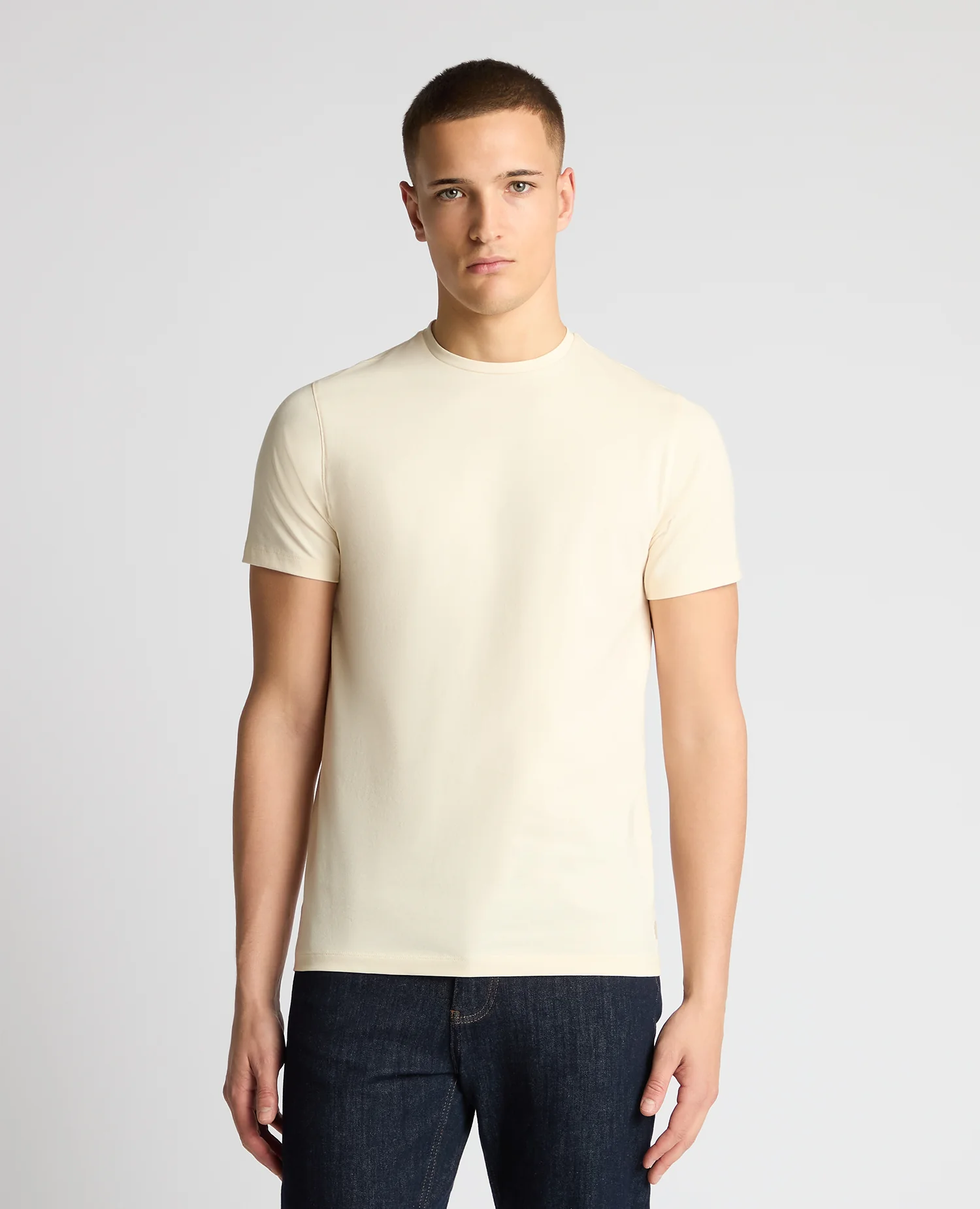 Cotton Stretch Crew Neck Brotherhood T-Shirt