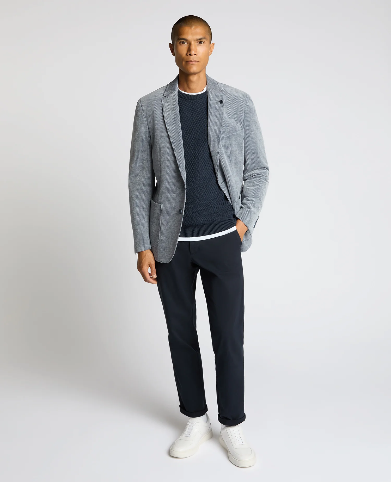 Slim Fit Cotton Stretch Alba Jacket - Image 2