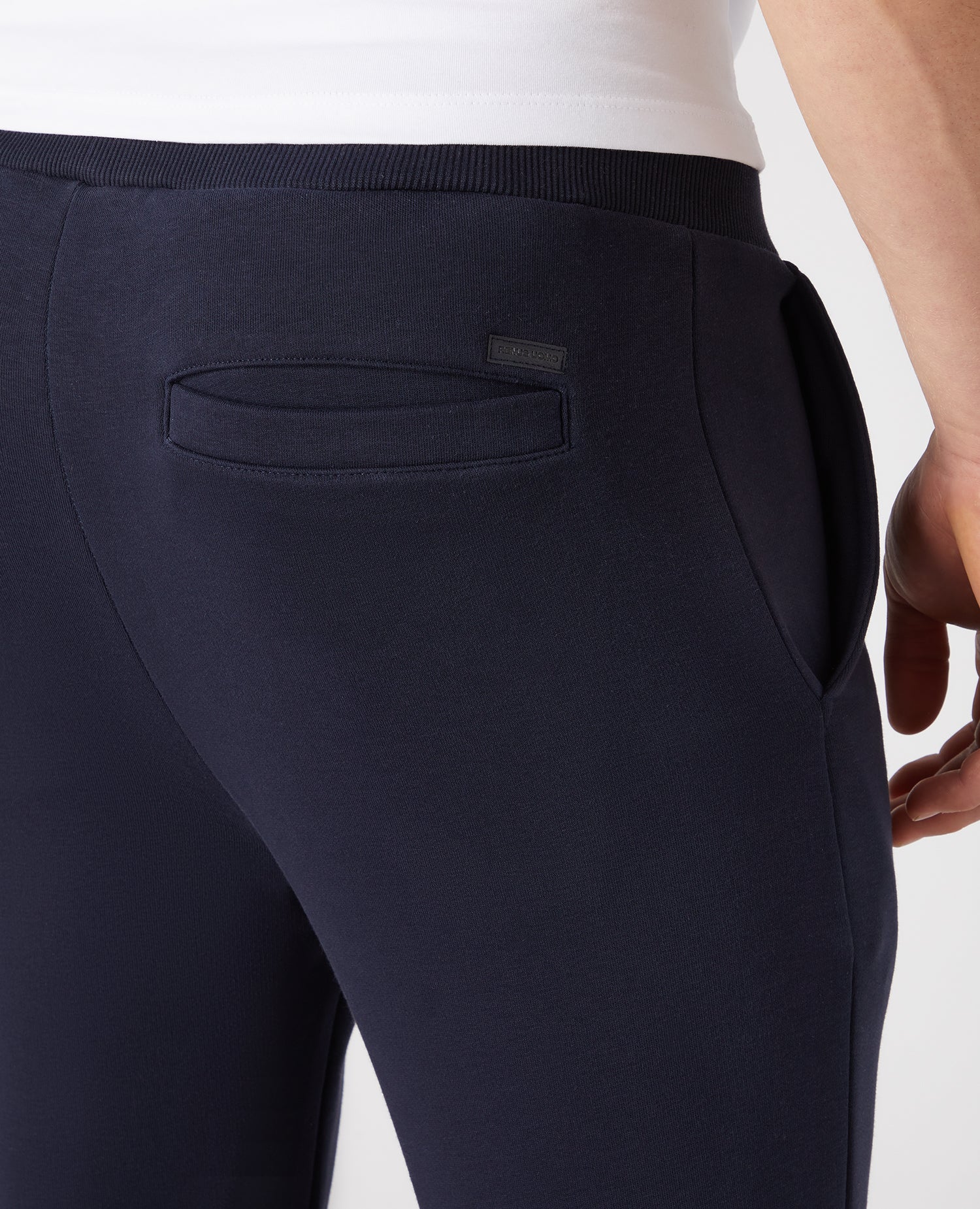 Tapered Fit Cotton-Blend Jogger Bottoms - Image 5