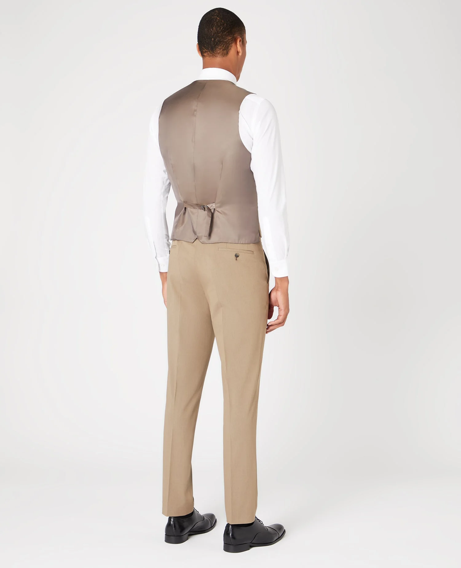 Slim Fit Stretch Waistcoat - Image 3