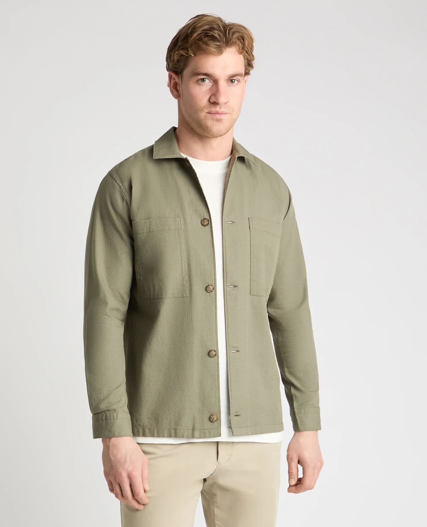Regular Fit Cotton Shacket