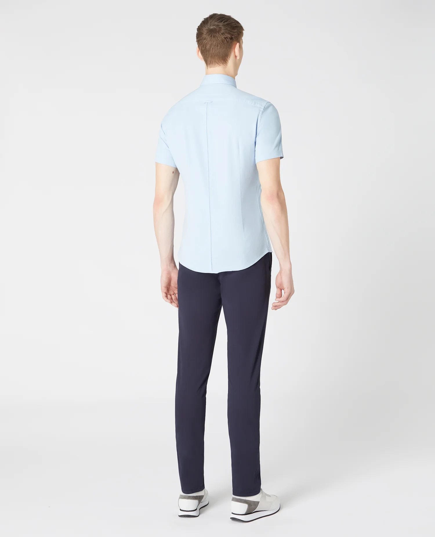 Slim Fit Cotton Stretch Shirt - Image 3