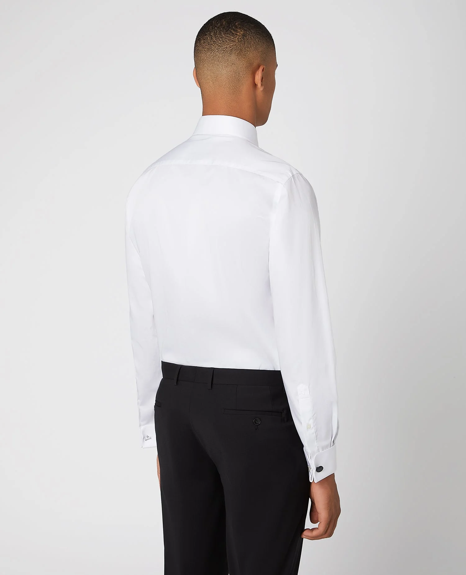 Tapered Fit Stud Button Shirt - Image 3