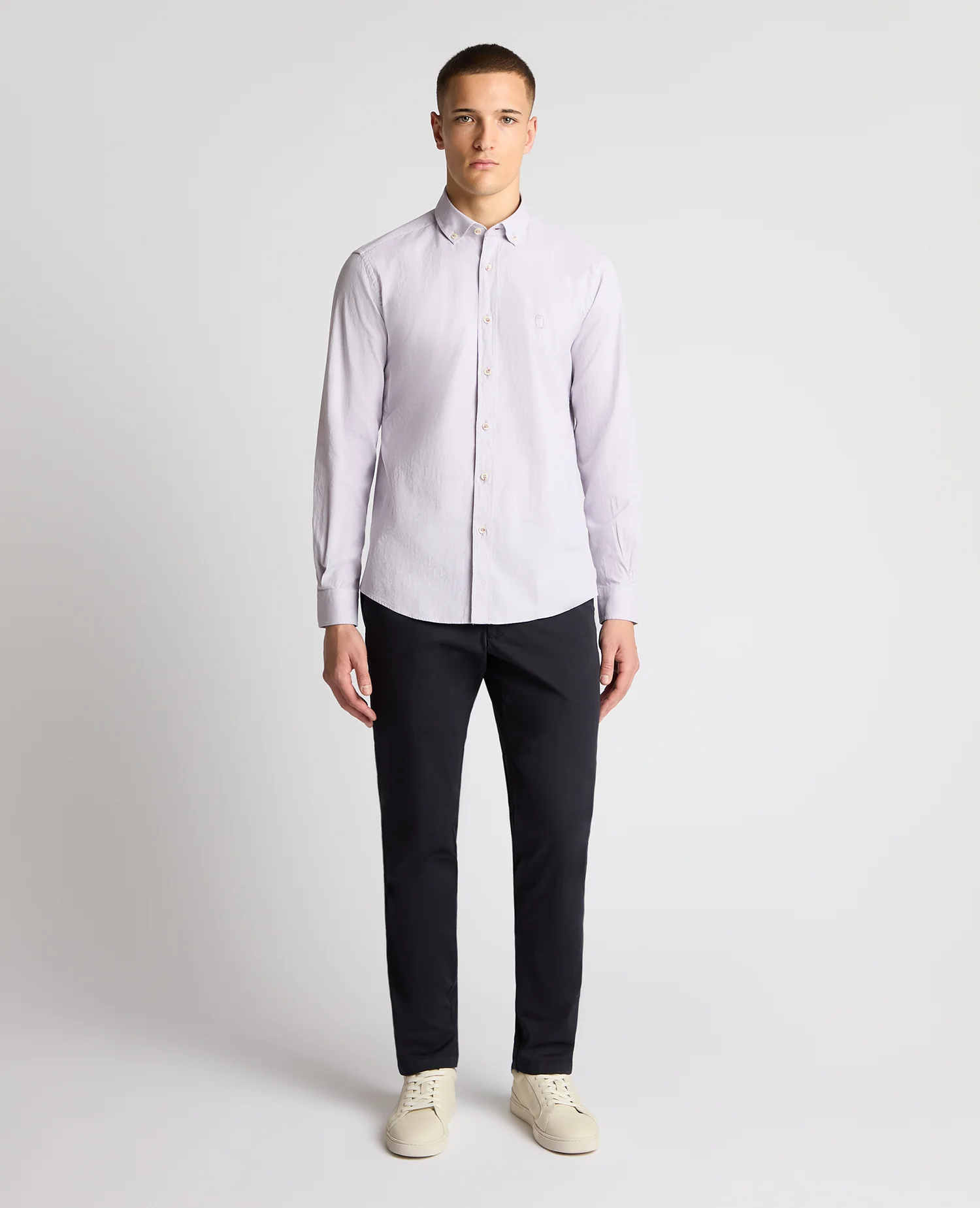 Tapered Fit Cotton Shirt - Image 2