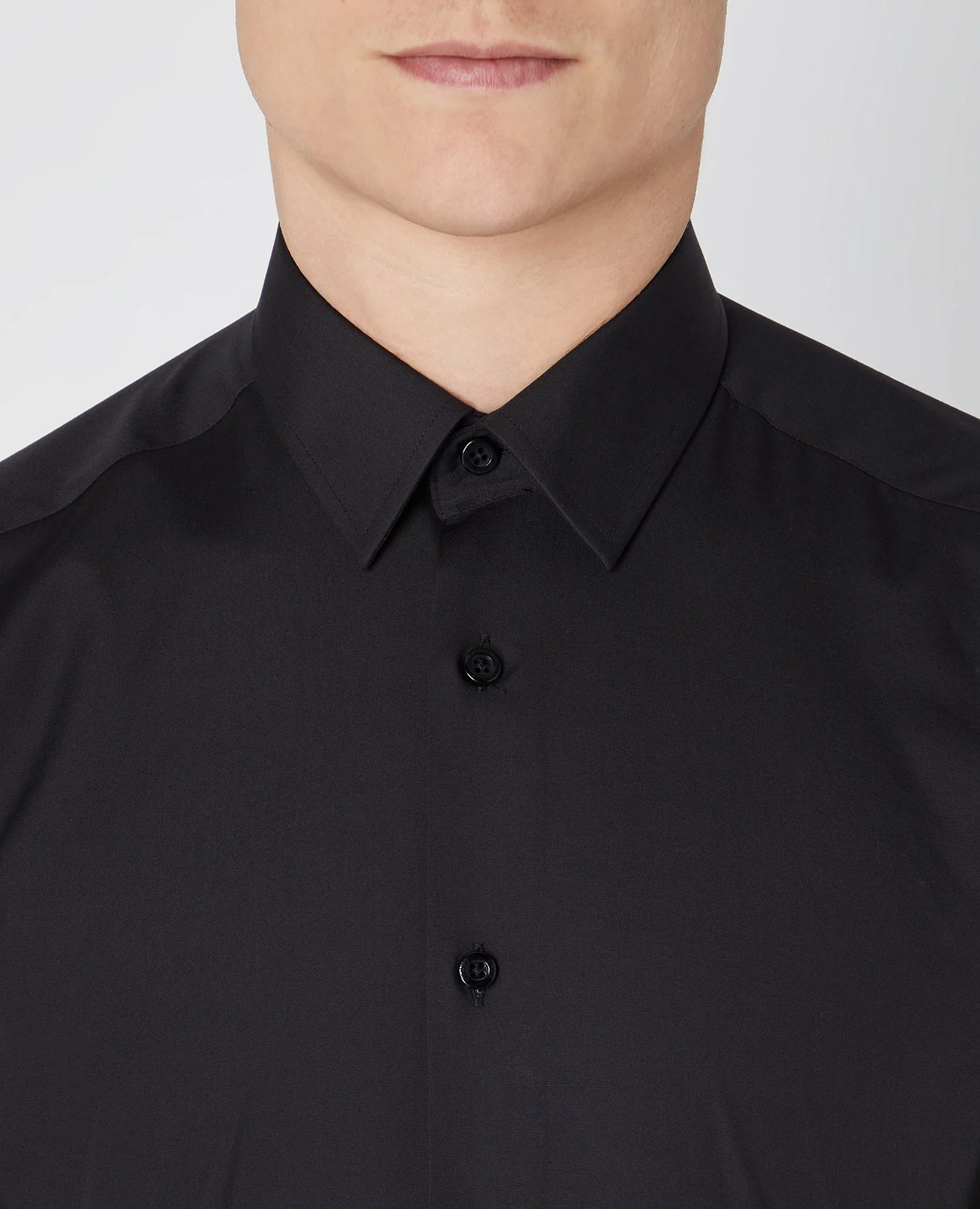 Slim Fit Cotton-Blend Shirt - Image 4