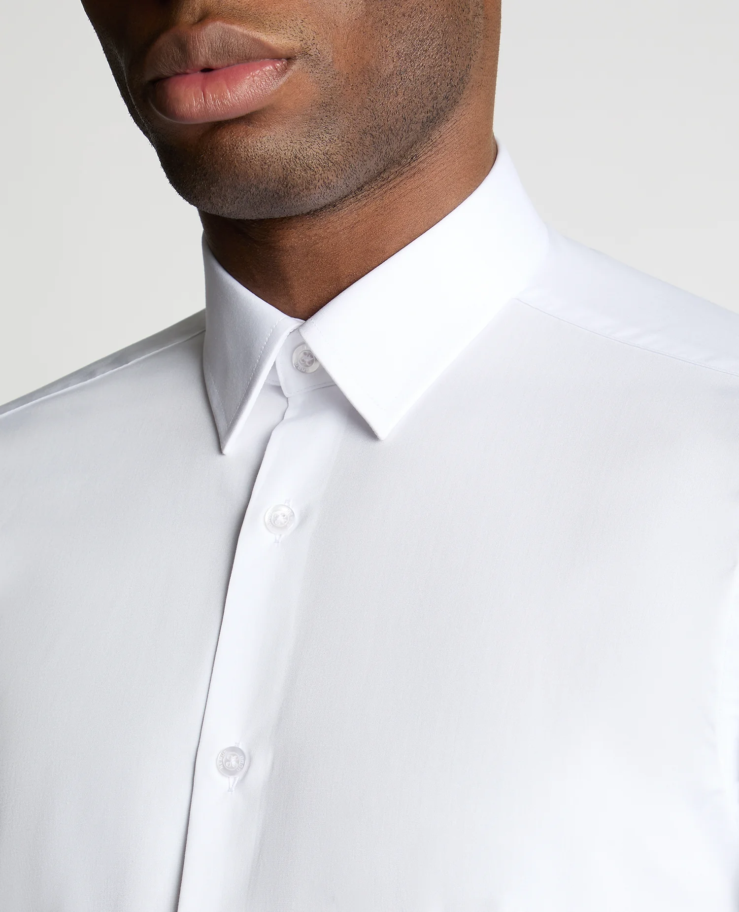 Slim Fit French Front Shirt - Image 4