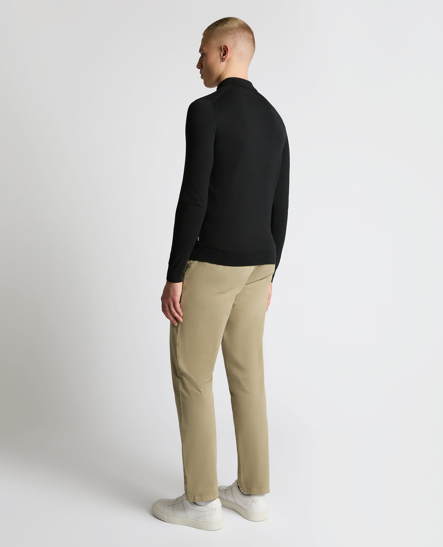 Cotton Interest Fabric Knit Polo - Image 4