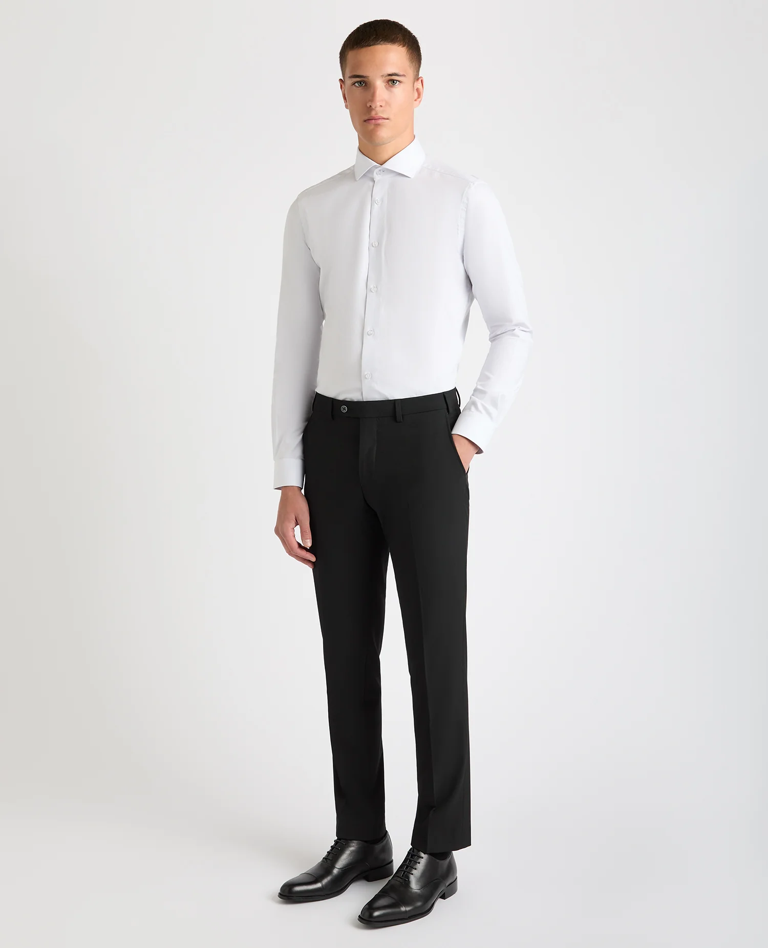 Slim Fit Cotton Shirt - Image 2