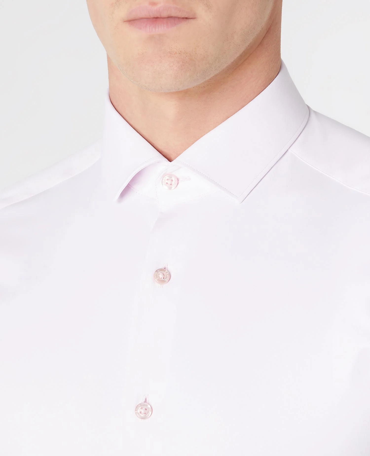 Slim Fit Cotton Stretch Shirt - Image 4
