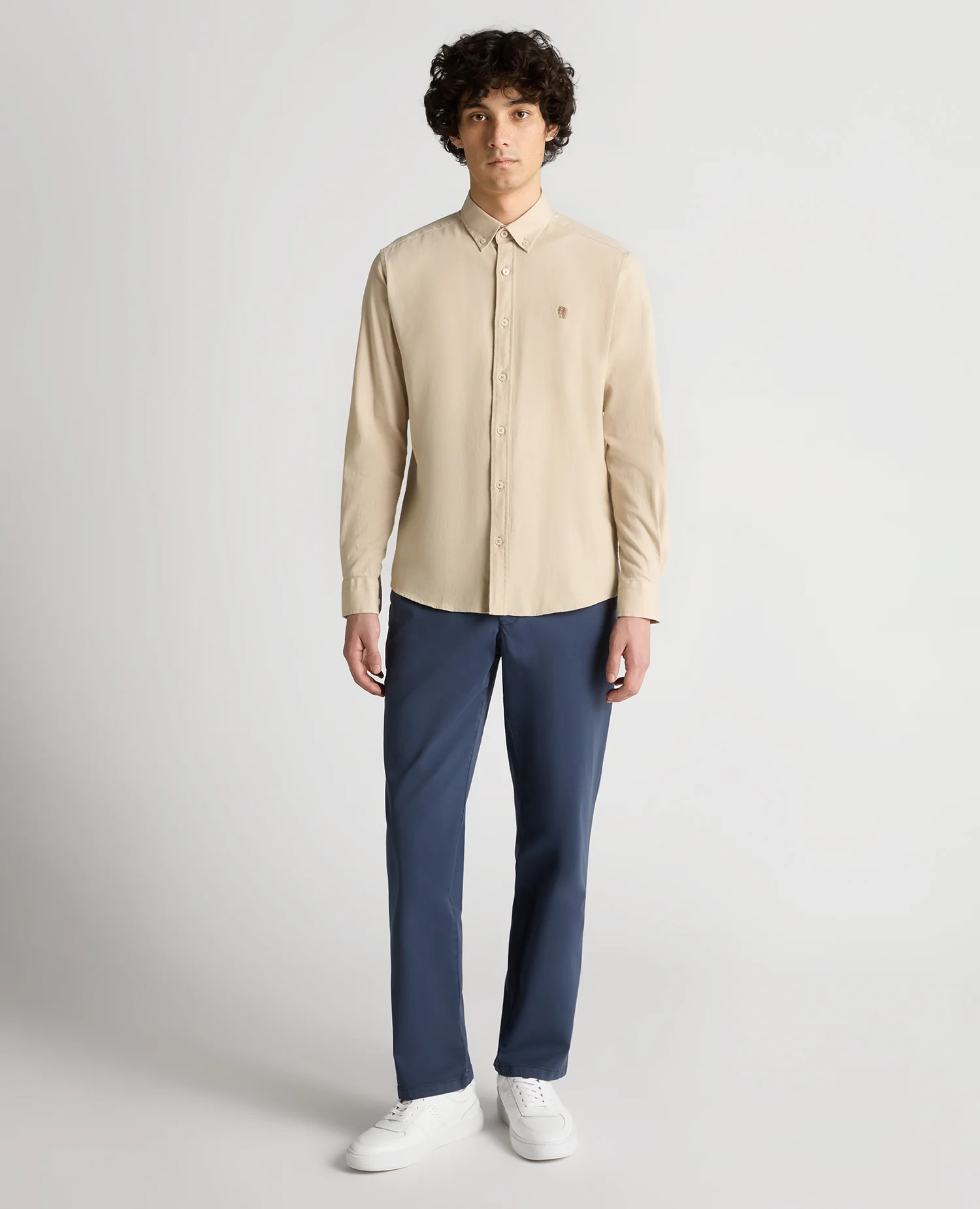 Slim Fit Cotton Stretch Shirt - Image 2