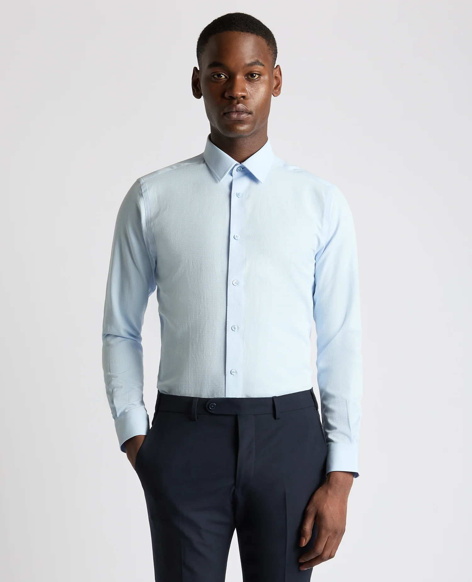 Slim Fit Cotton-Blend Shirt