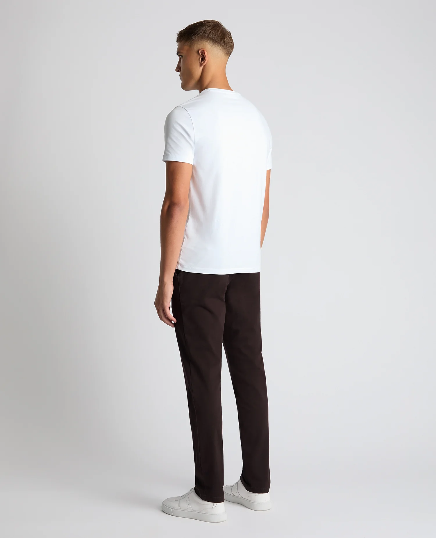 Slim Fit Cotton-Stretch Washed Chino - Image 3