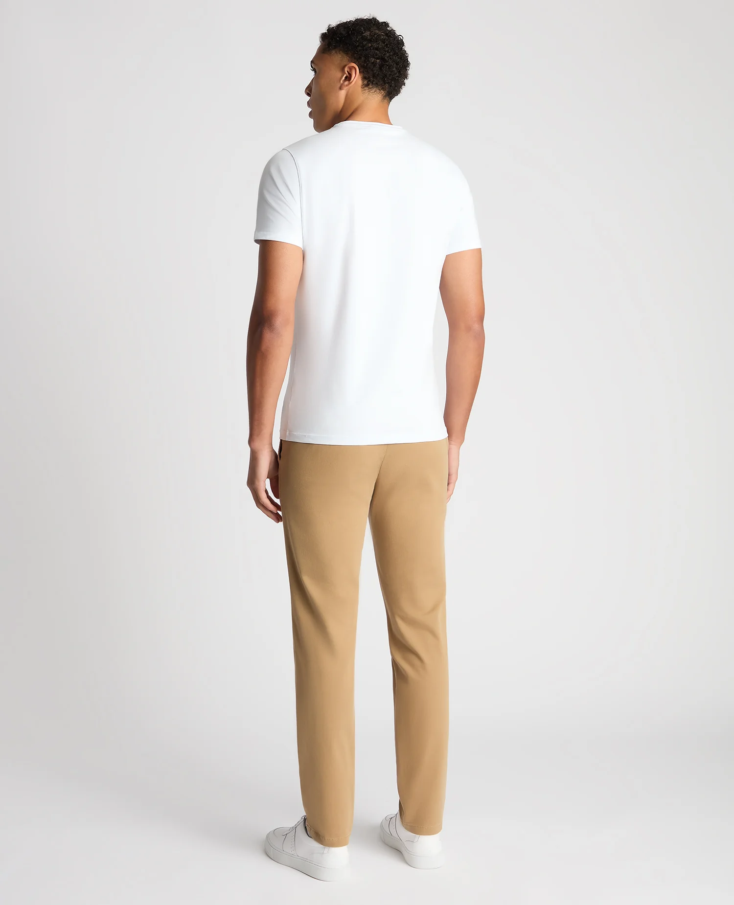 Slim Fit Cotton-Stretch Washed Chino - Image 3