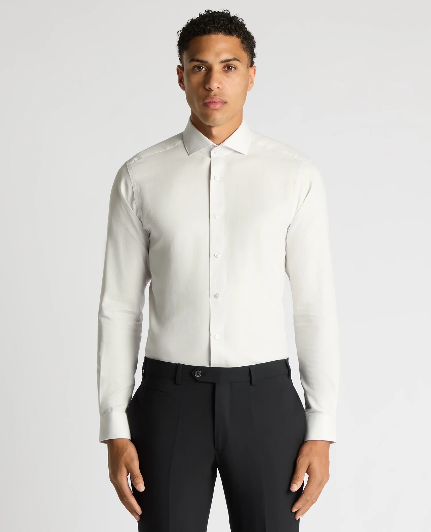 Slim Fit Cotton Twill Shirt