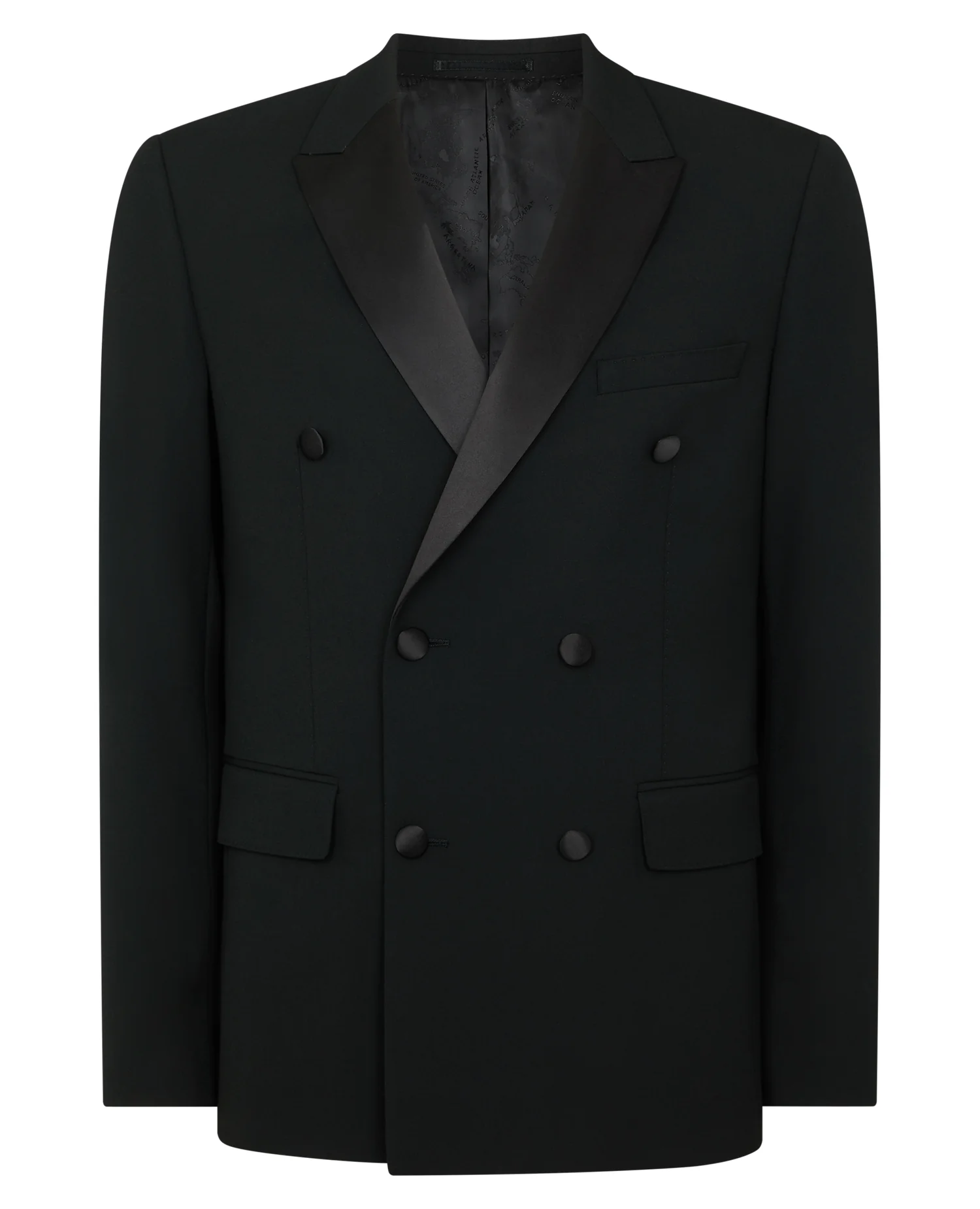 Slim Fit Double-Breasted Dinner Suit - Image 6