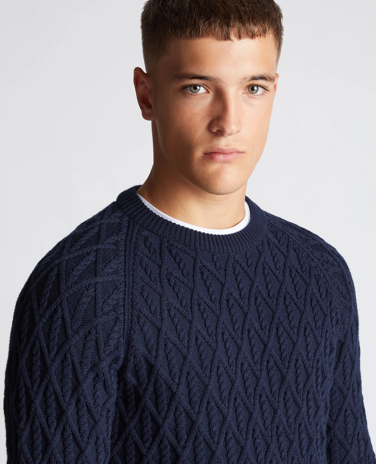 Tapered Fit Cotton Sweater - Image 5