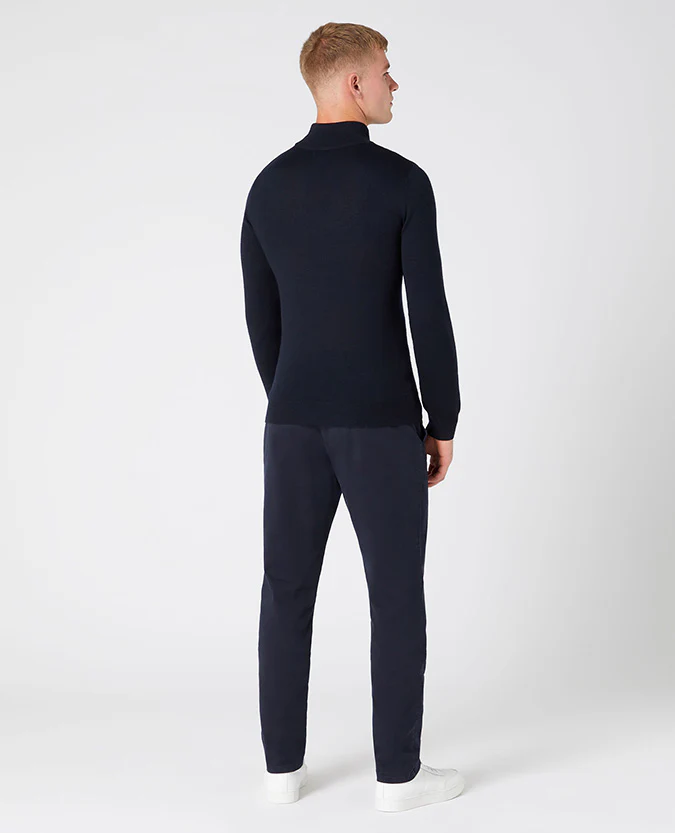 Slim Fit Merino Wool-Blend Turtle Neck - Image 3