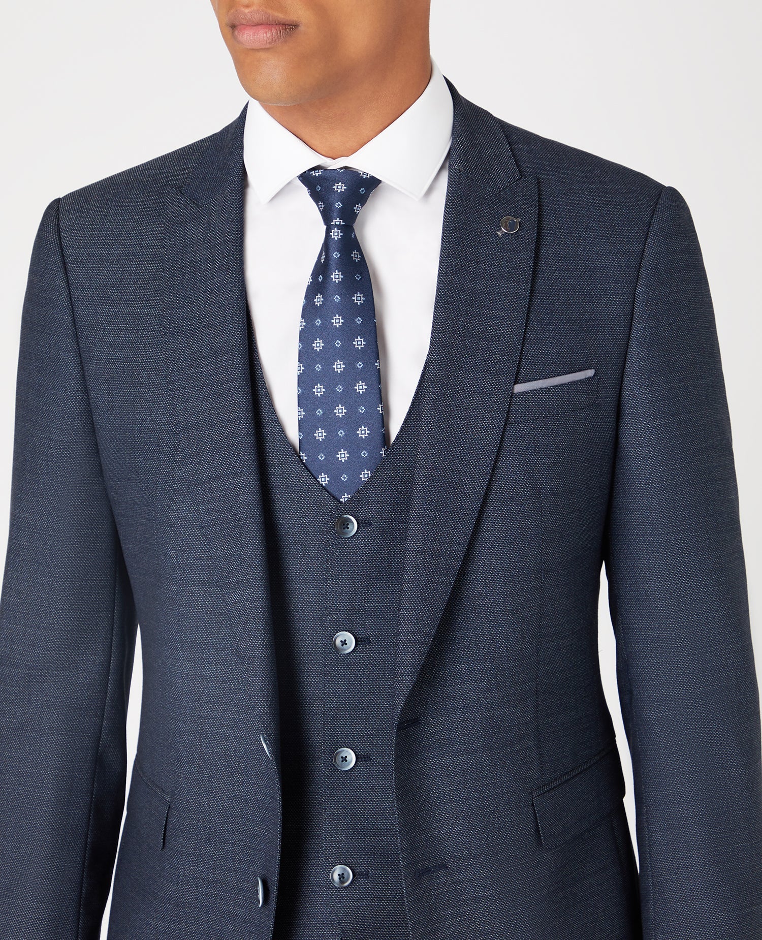 Slim Fit Wool-Rich Mix and Match Suit Jacket - Image 4