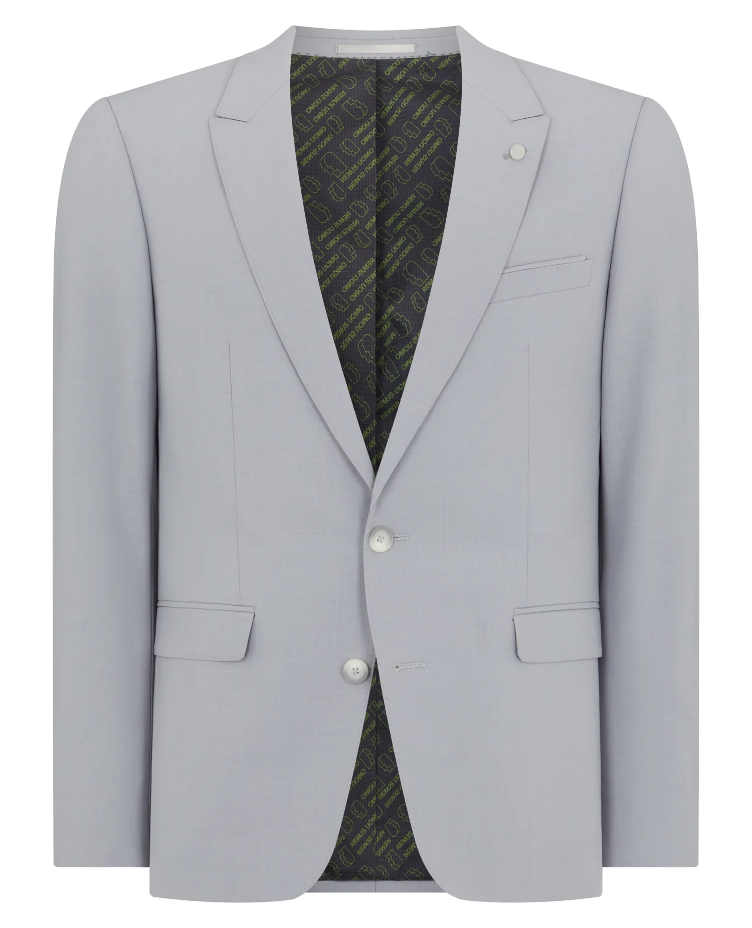 Slim Fit Mix and Match Wool-Blend Suit - Image 6