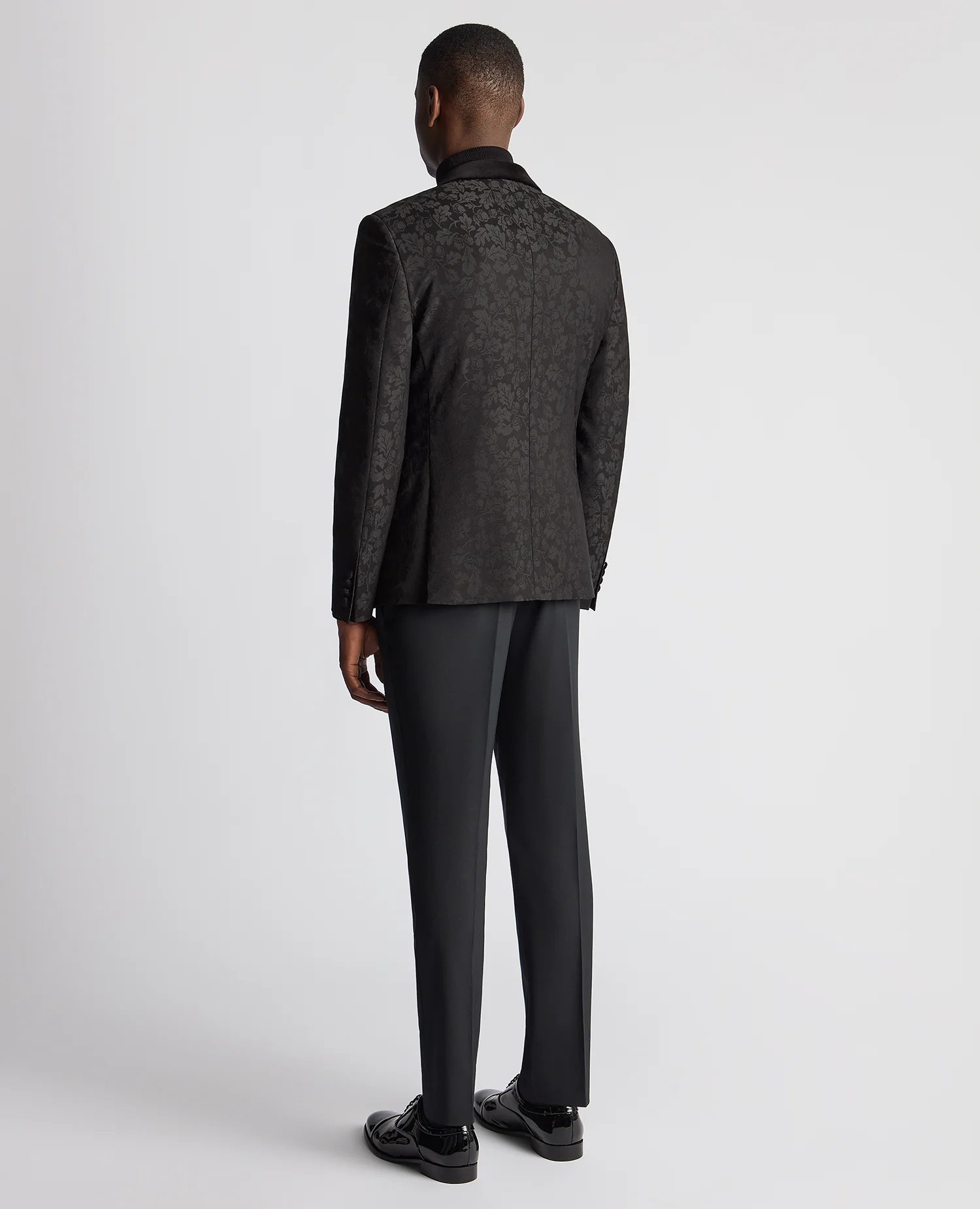 Slim Fit Floral Dinner Jacket - Image 3