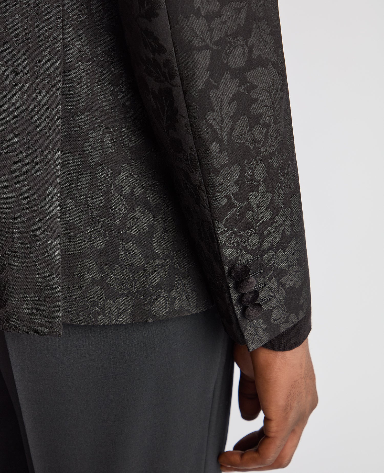 Slim Fit Floral Dinner Jacket - Image 6