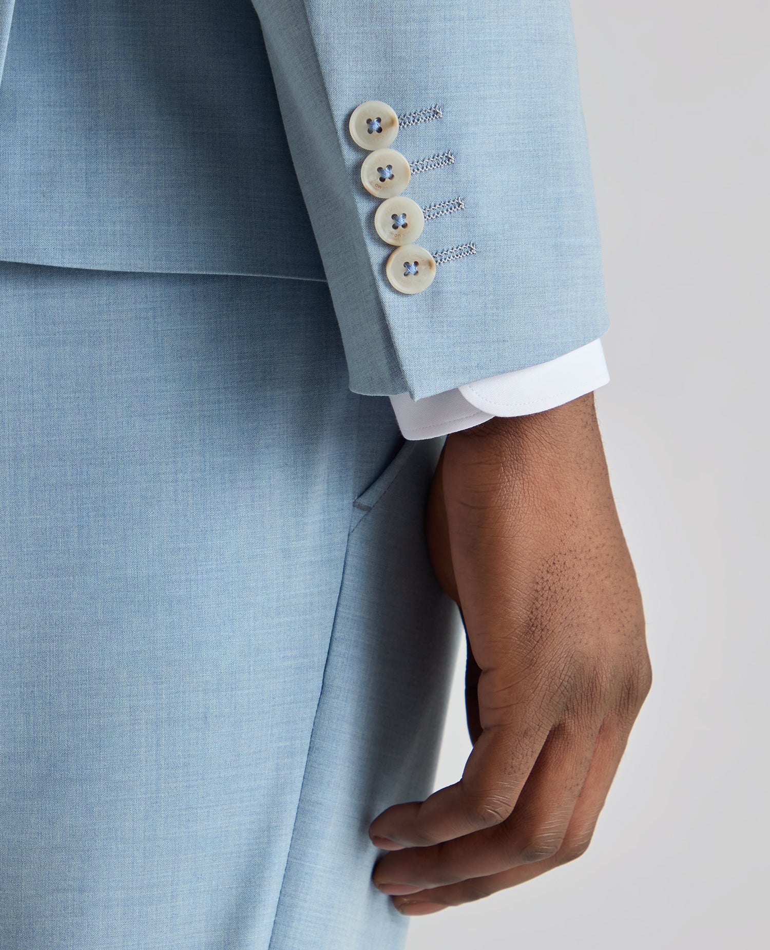 Slim Fit Stretch Suit - Image 4