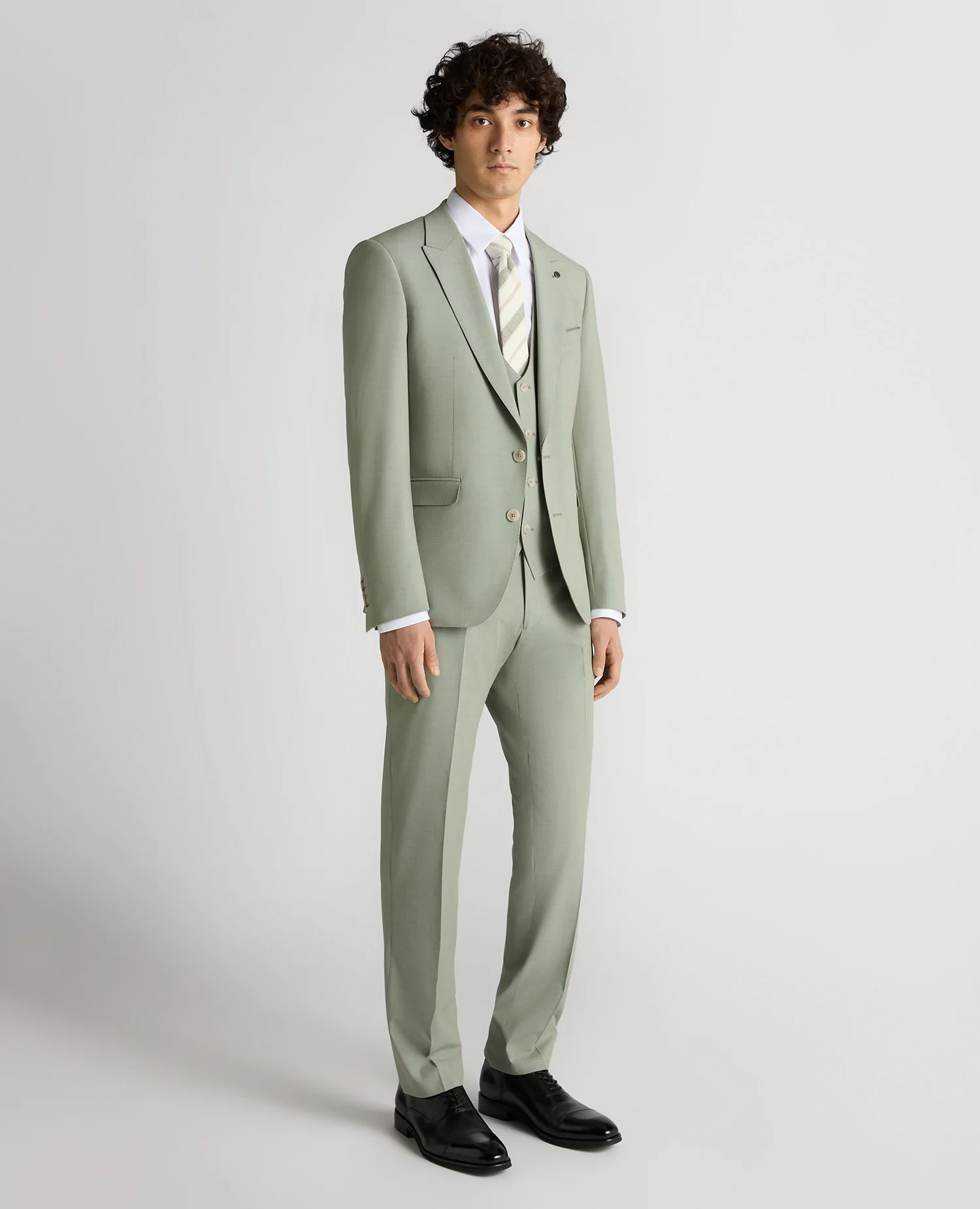 Slim Fit Stretch Suit - Image 2