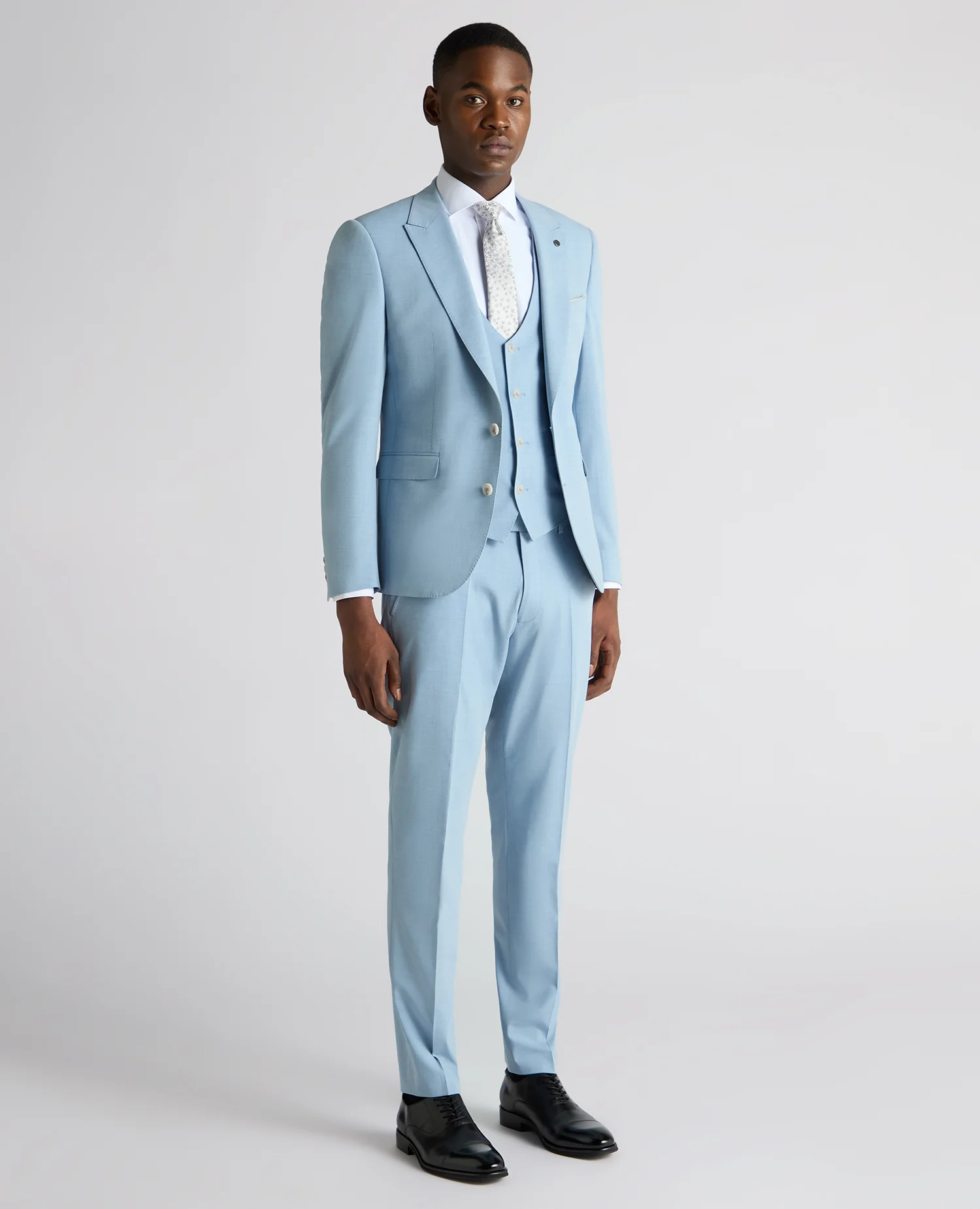 Slim Fit Stretch Suit Jacket - Image 2