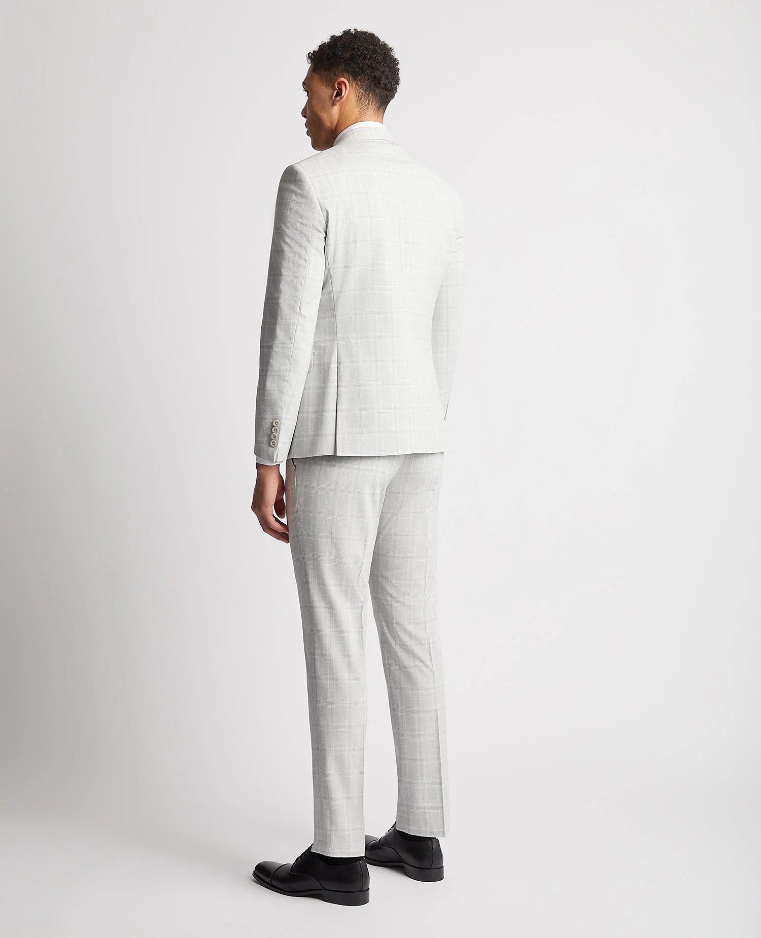Slim Fit Stretch Suit Jacket - Image 3