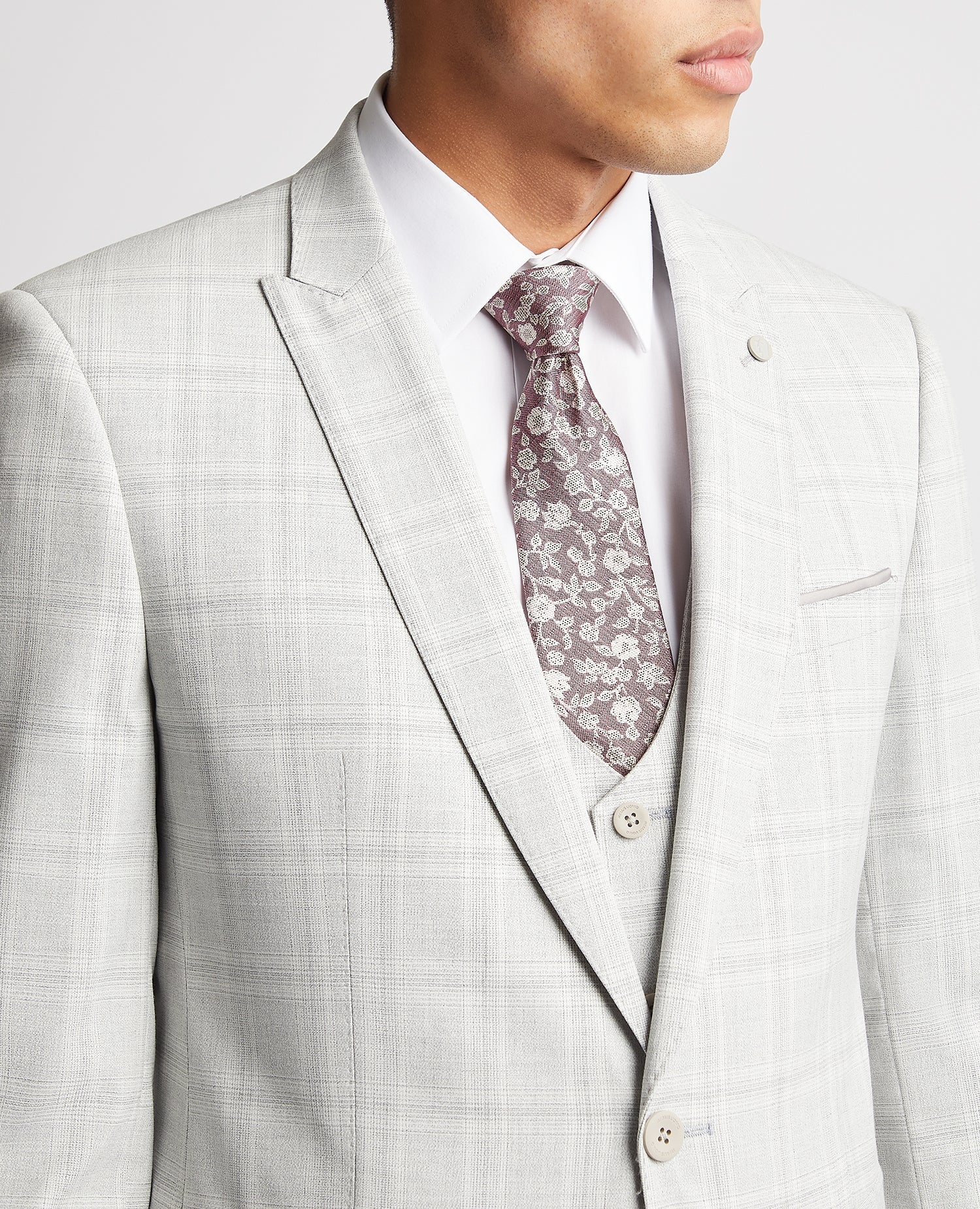 Slim Fit Stretch Suit Jacket - Image 4