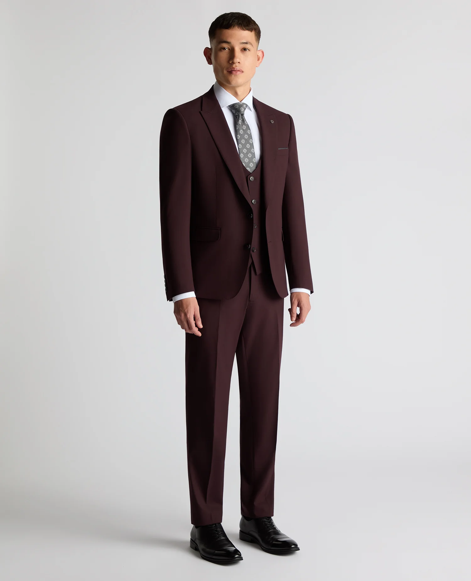 Slim Fit Stretch Suit - Image 2