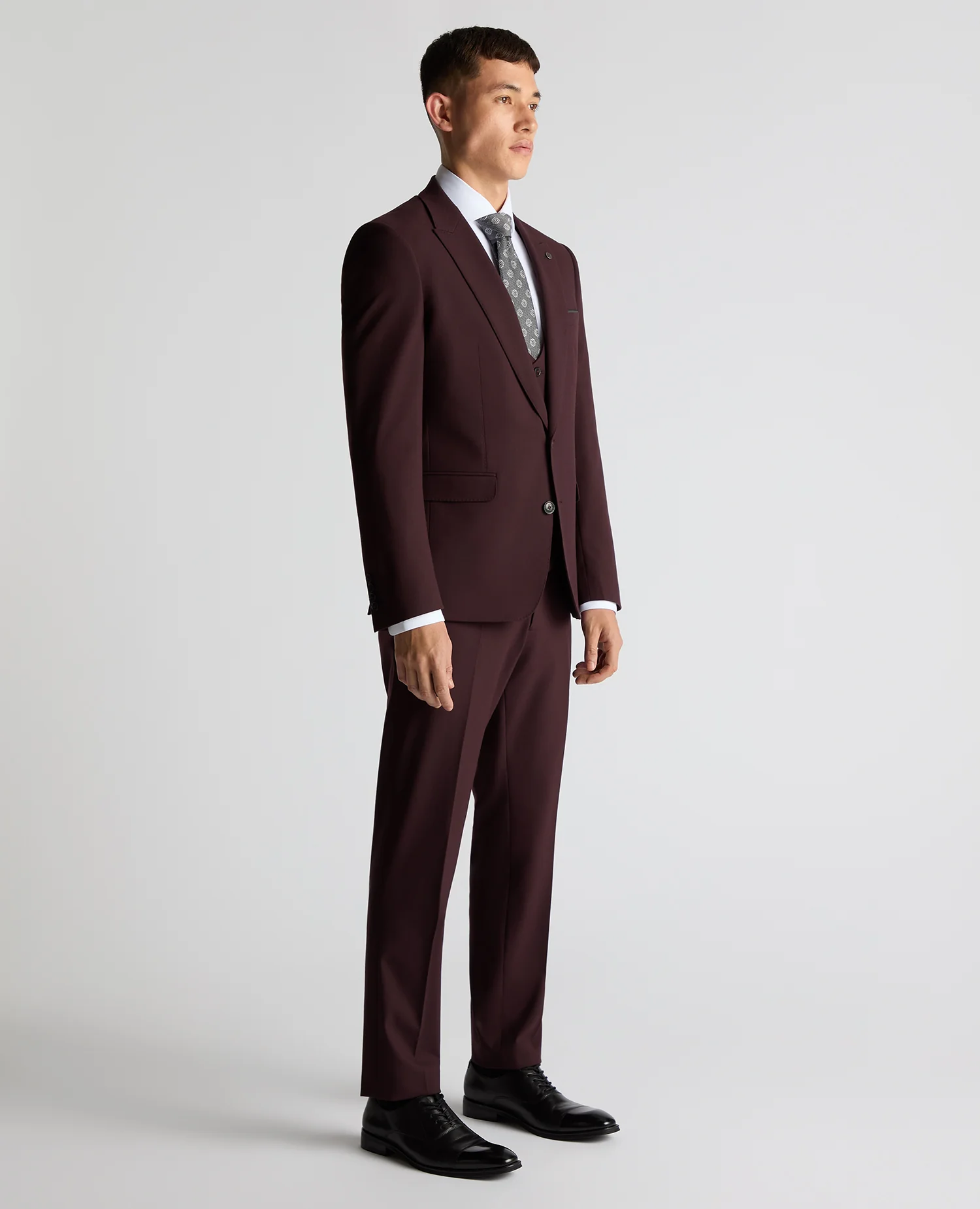 Slim Fit Stretch Suit - Image 4