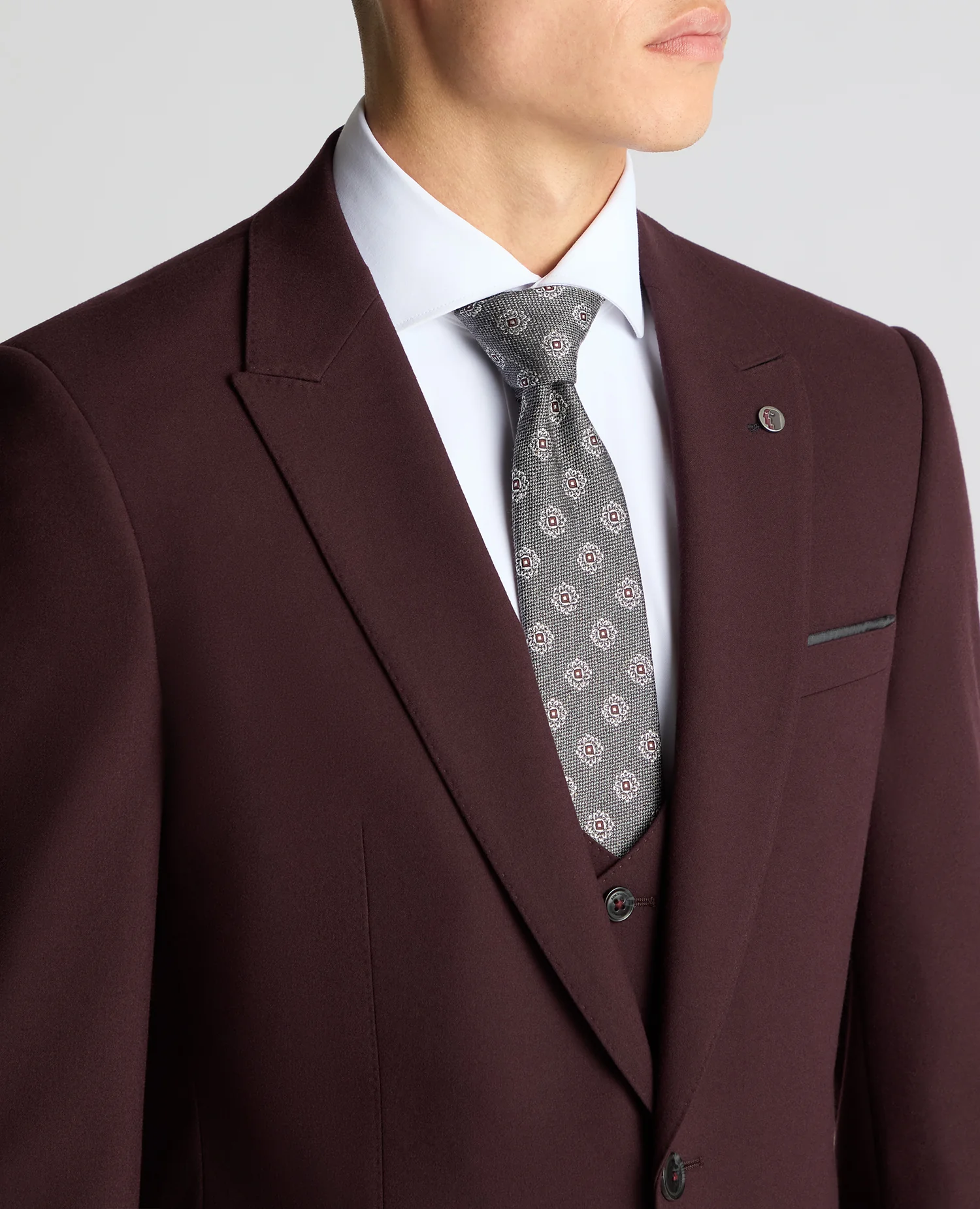 Slim Fit Stretch Suit - Image 5