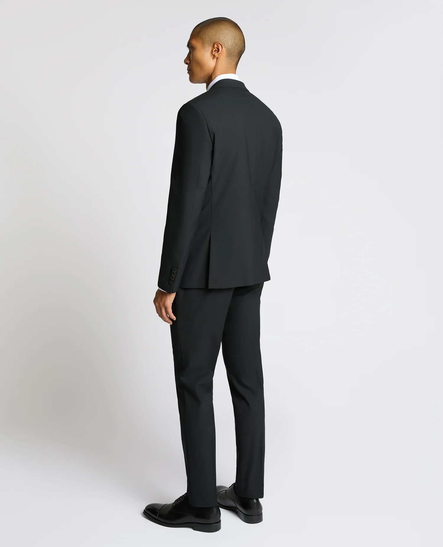Slim Fit Wool-Blend Suit Jacket - Image 3