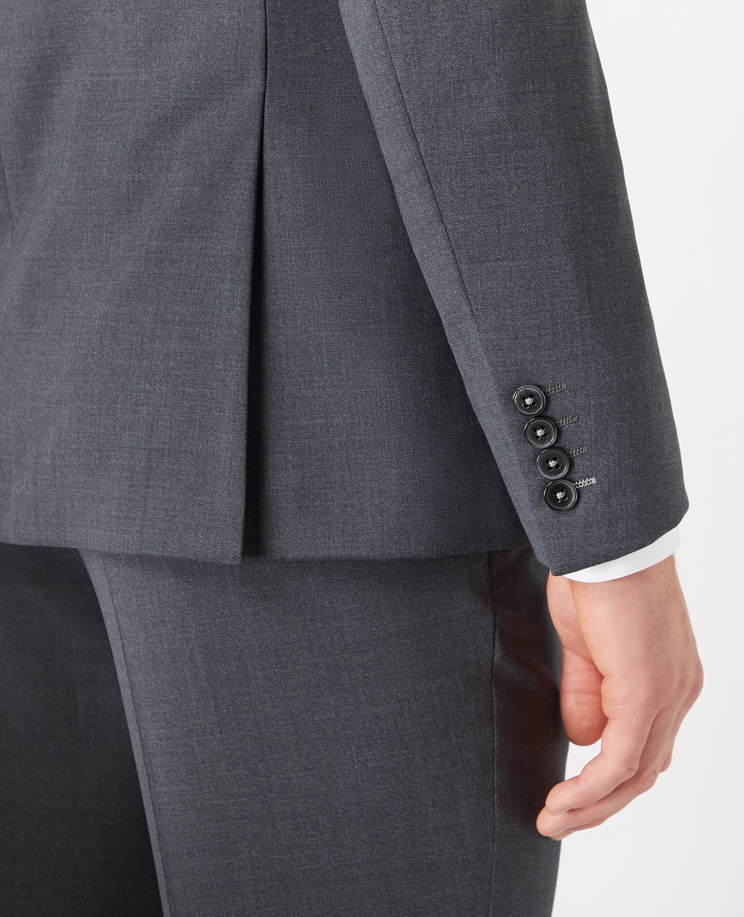 Slim Fit Wool-Rich Mix and Match Suit Jacket - Image 5