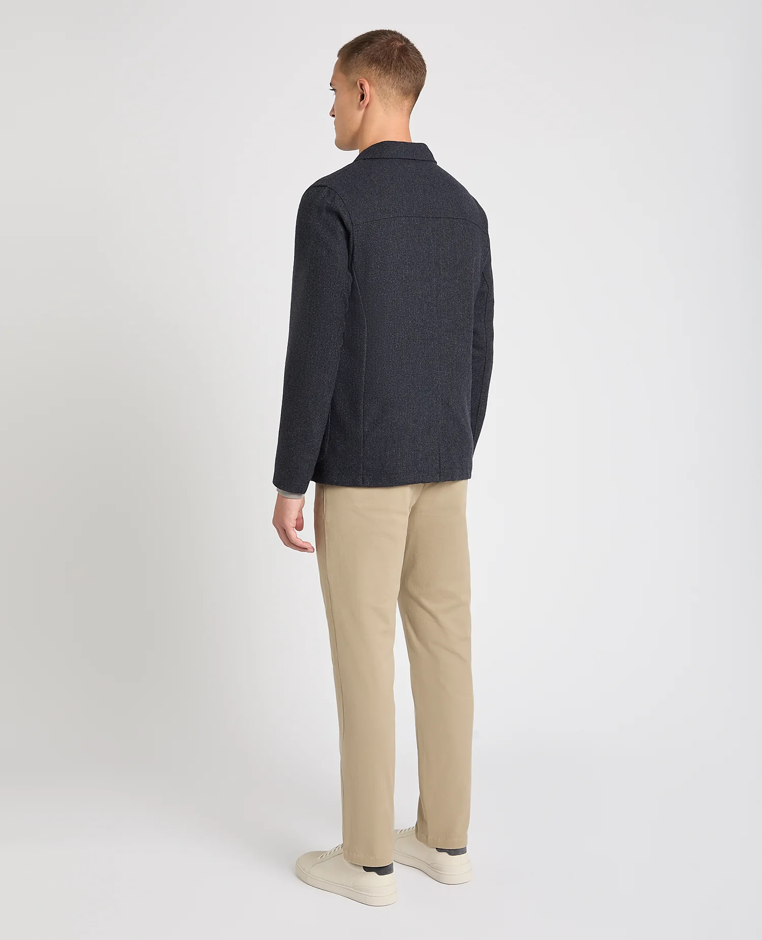 Slim fit wool-poly jacket - Image 3