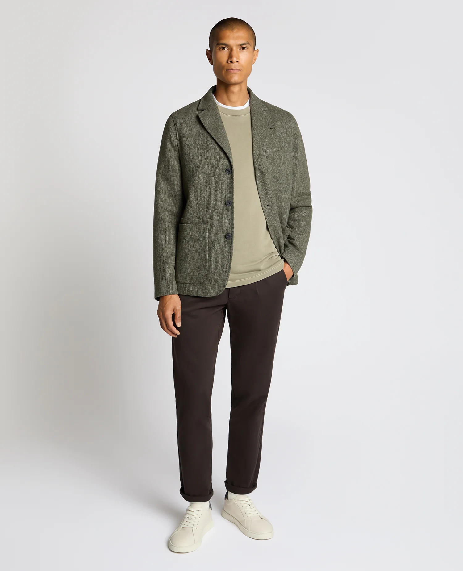 Slim Fit De-Constructed Dego Jacket - Image 2