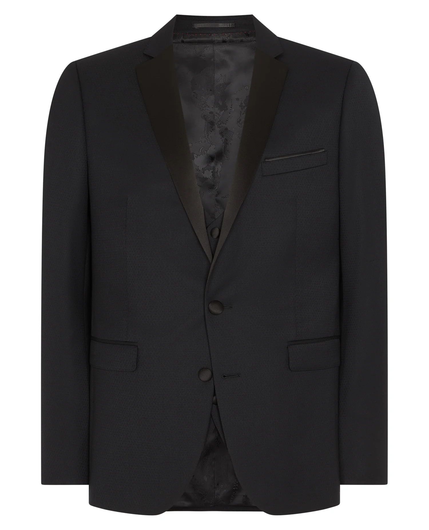 Slim Fit Wool-Rich Mix and Match Dinner Suit - Image 5