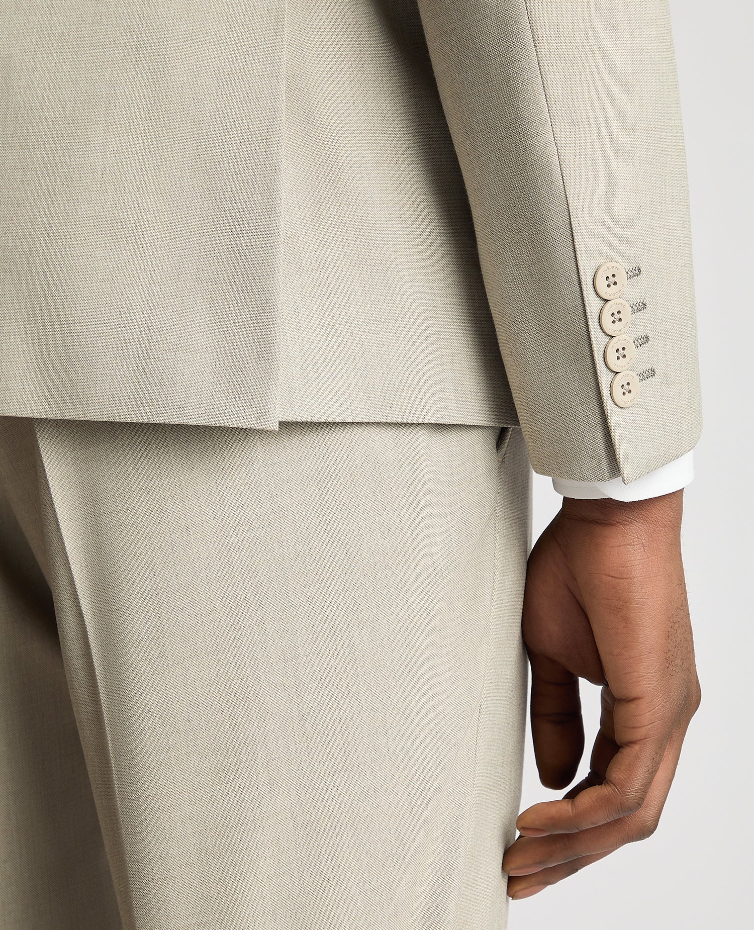 Slim Fit Stretch Suit Jacket - Image 5