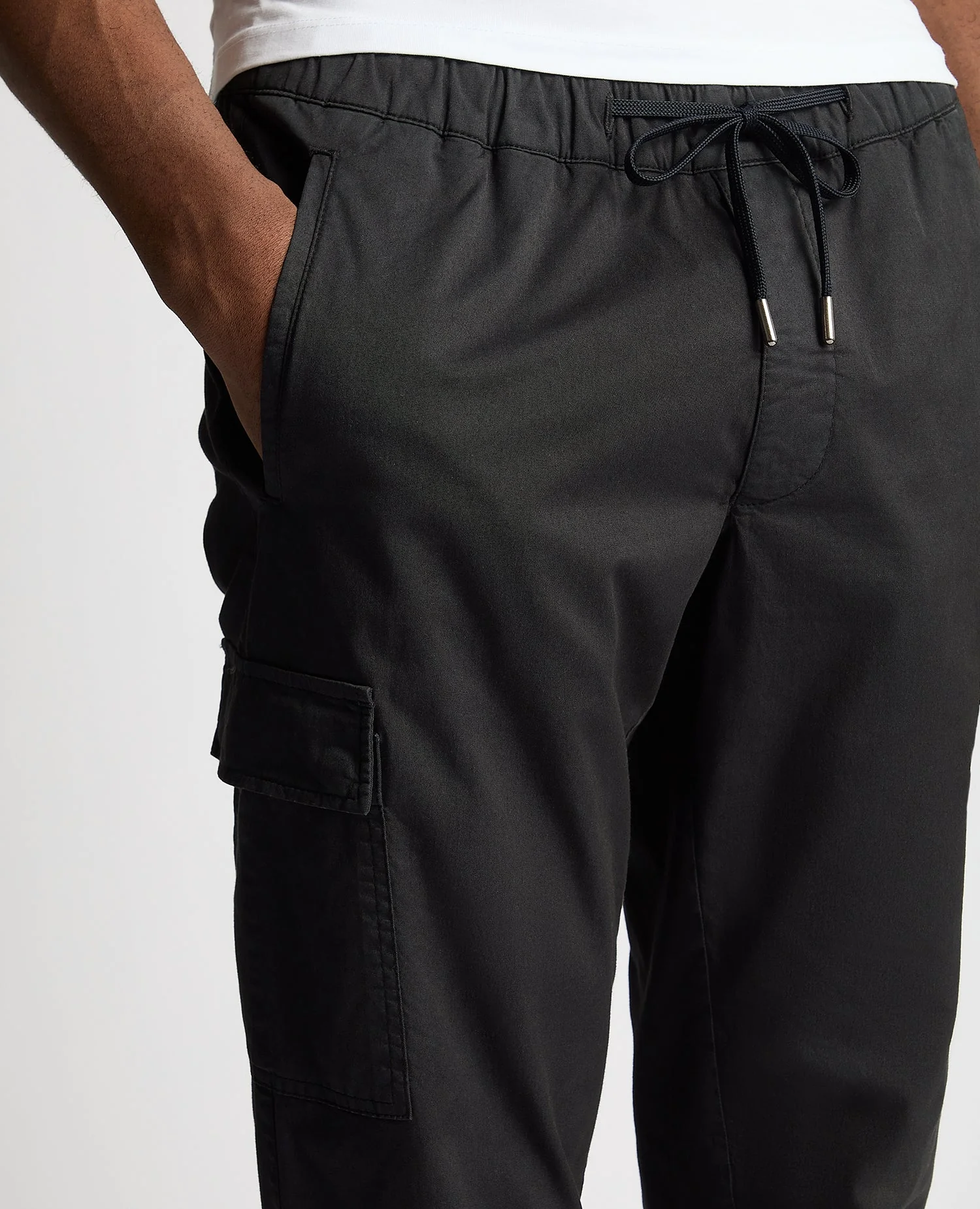 Slim Leg Cotton Stretch Cargo - Image 4