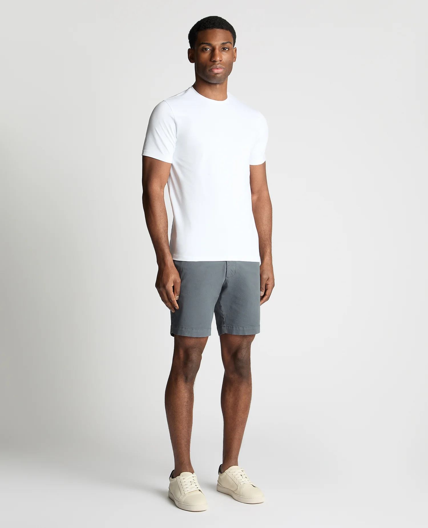 Slim Leg Cotton-Stretch Chino Short - Image 2