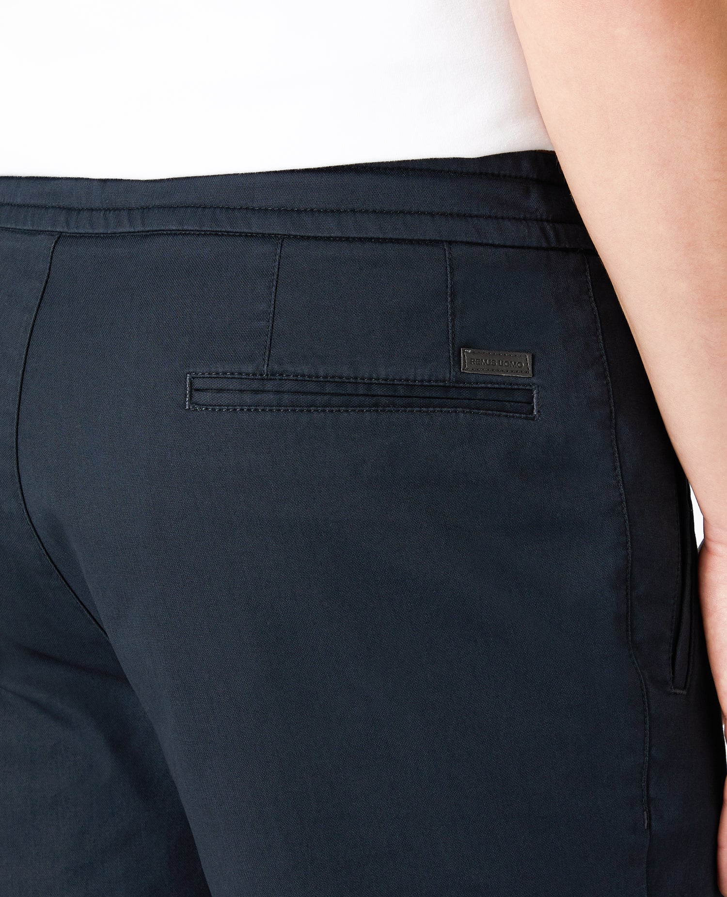 Slim Leg Cotton Stretch Chino Shorts - Image 5