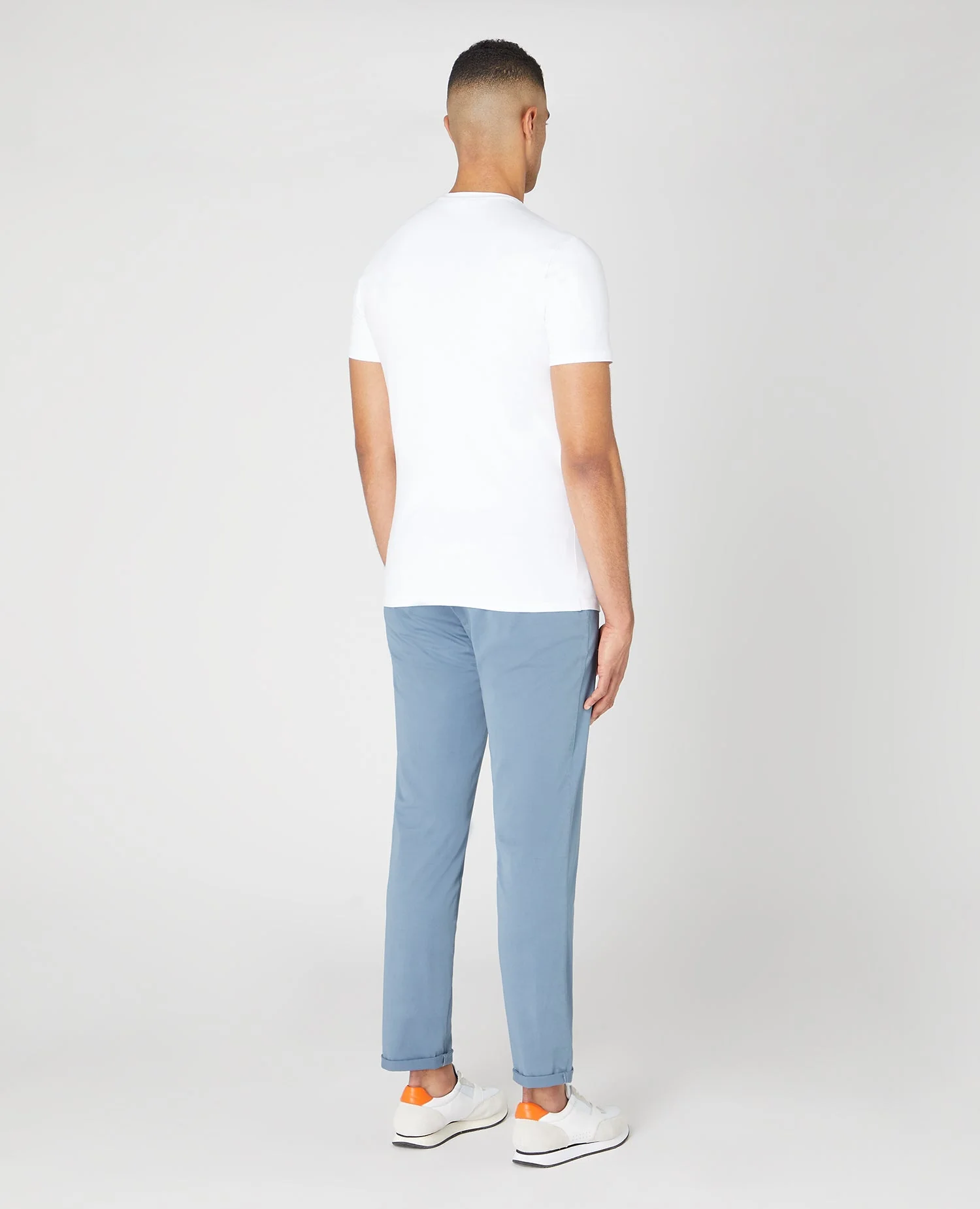 Slim Leg Cotton Stretch Chinos - Image 3
