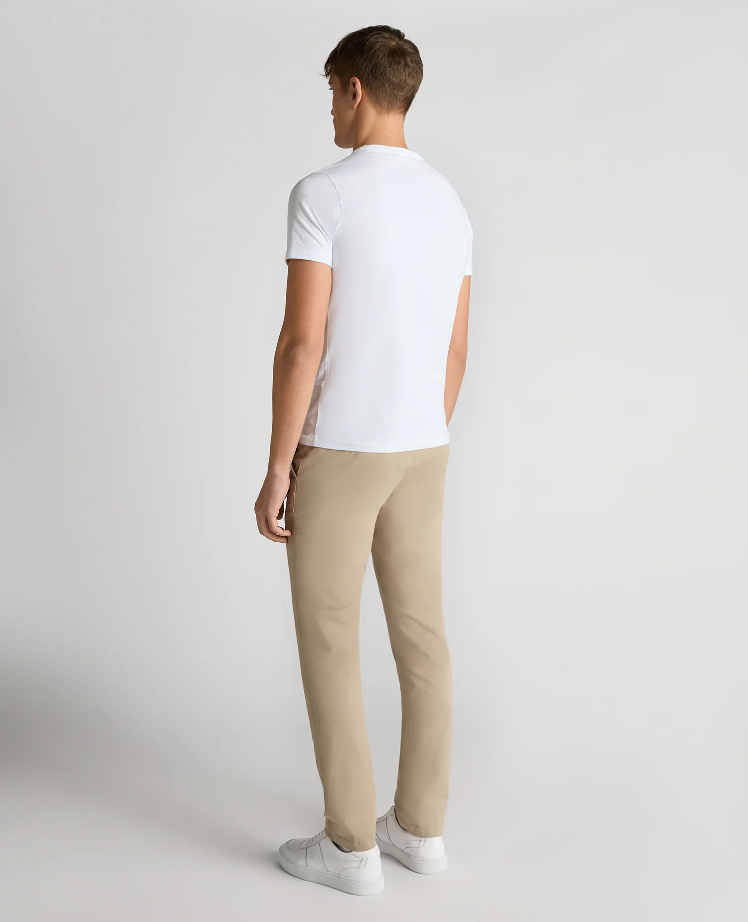 Slim Leg Cotton Stretch Chinos - Image 3