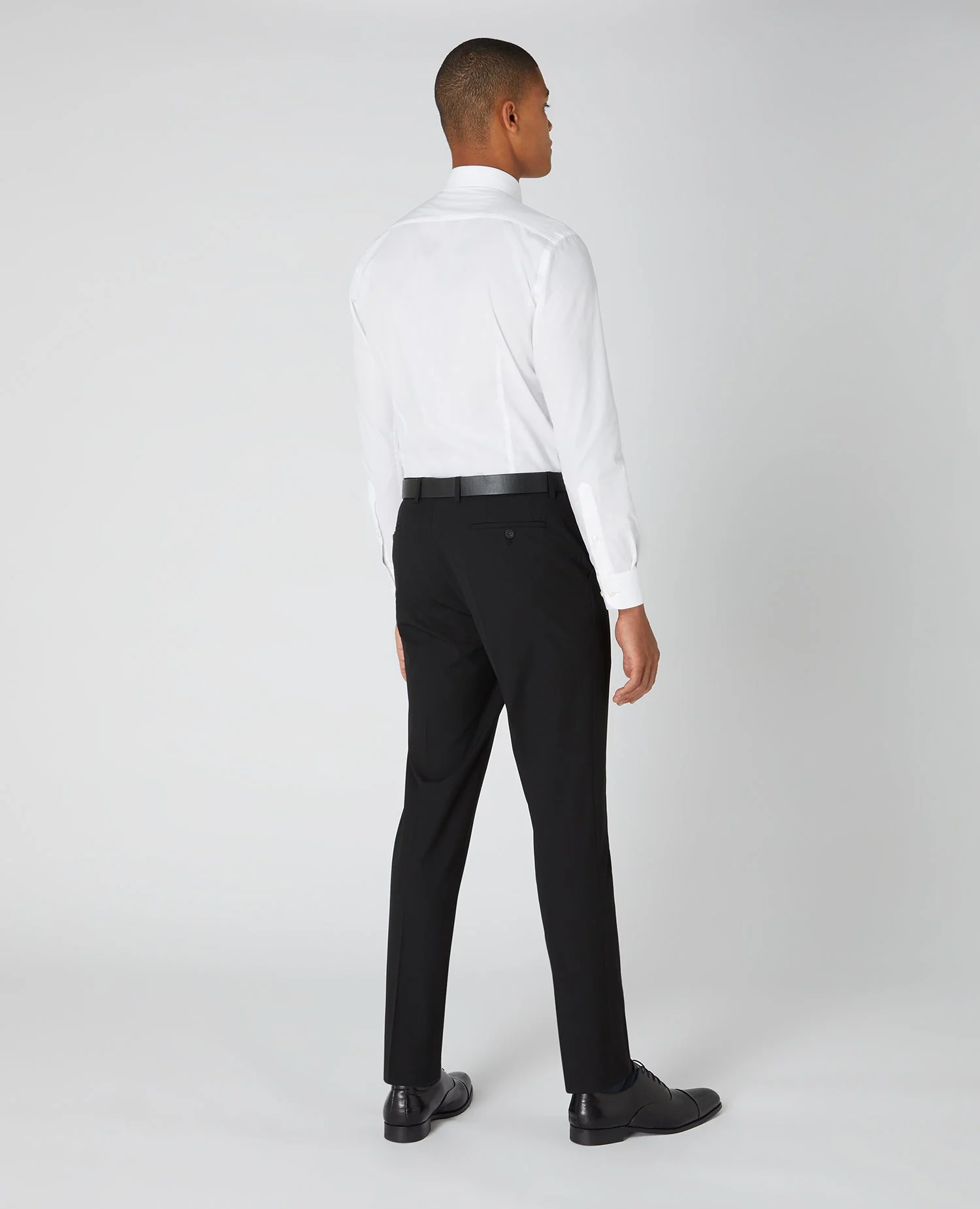 Slim Leg Formal Trousers - Image 3