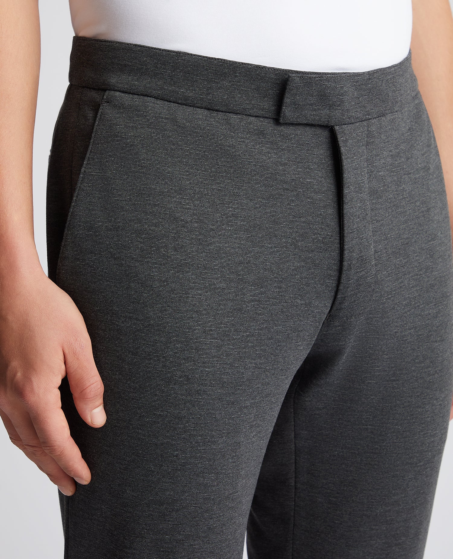 Slim Leg Stretch Formal Trousers - Image 5