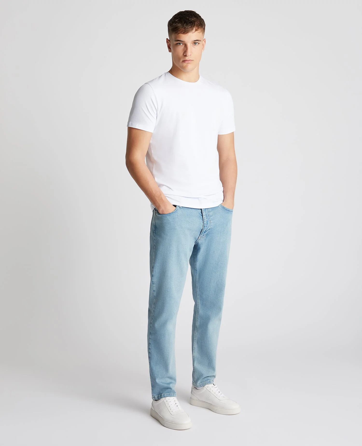 Roman Modern Straight Fit Comfort Stretch Jean - Image 2