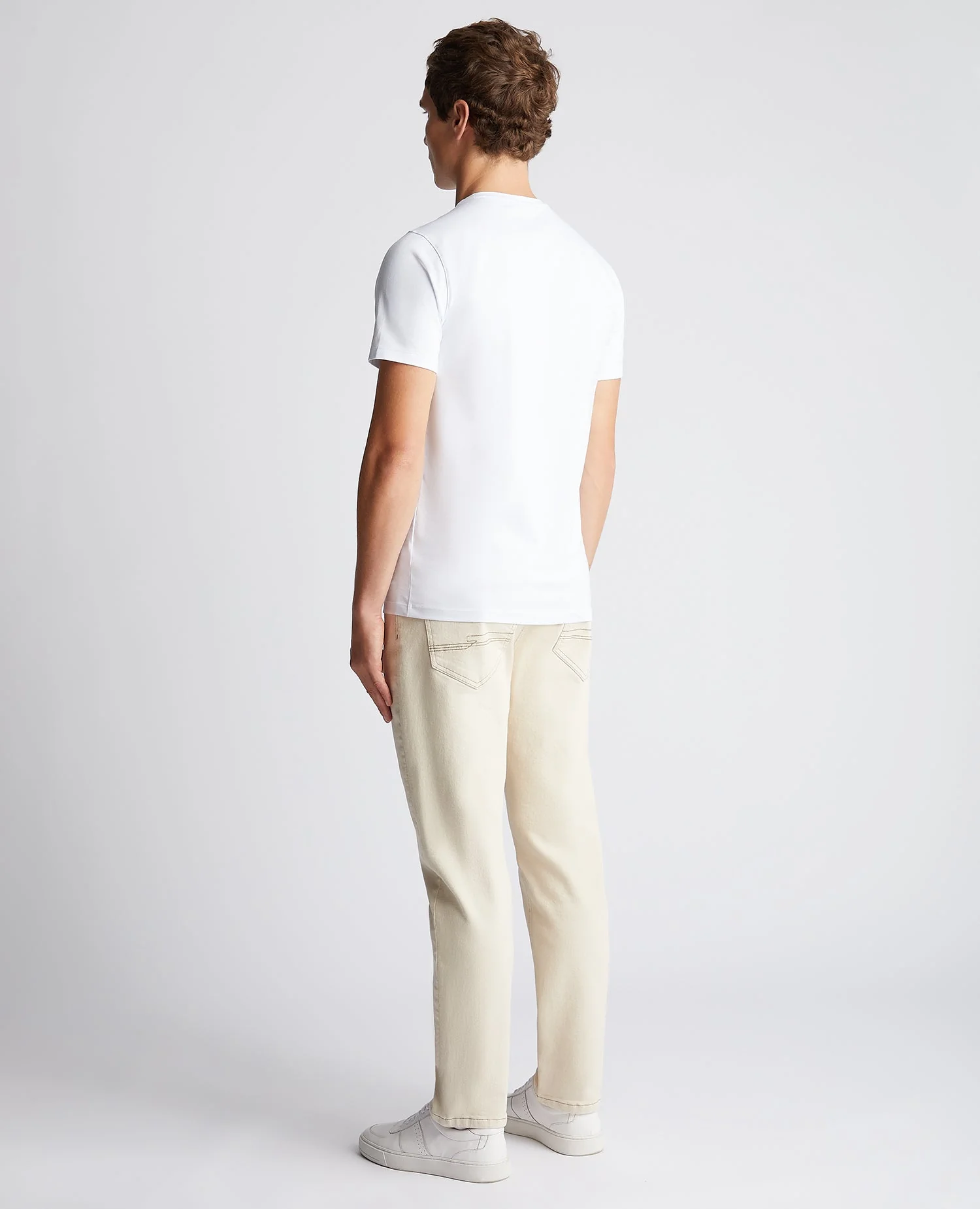Straight Leg Cotton-Blend Stretch Jean - Image 3