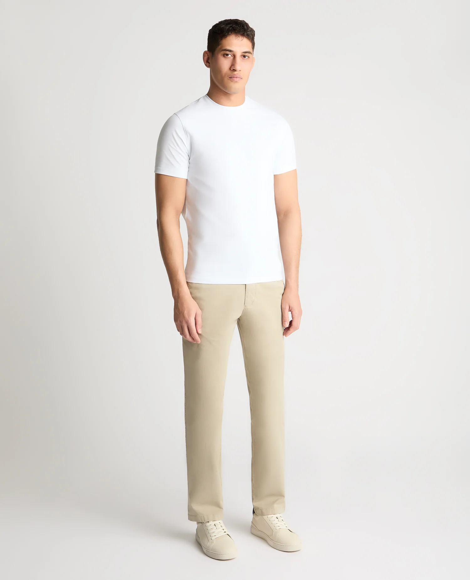 Stone Straight Leg Cotton Stretch Chino - Image 2